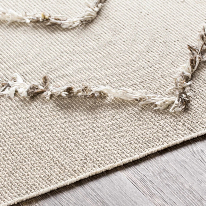 Marleston Taupe High-Low Rug - Clearance by Boutique Rugs