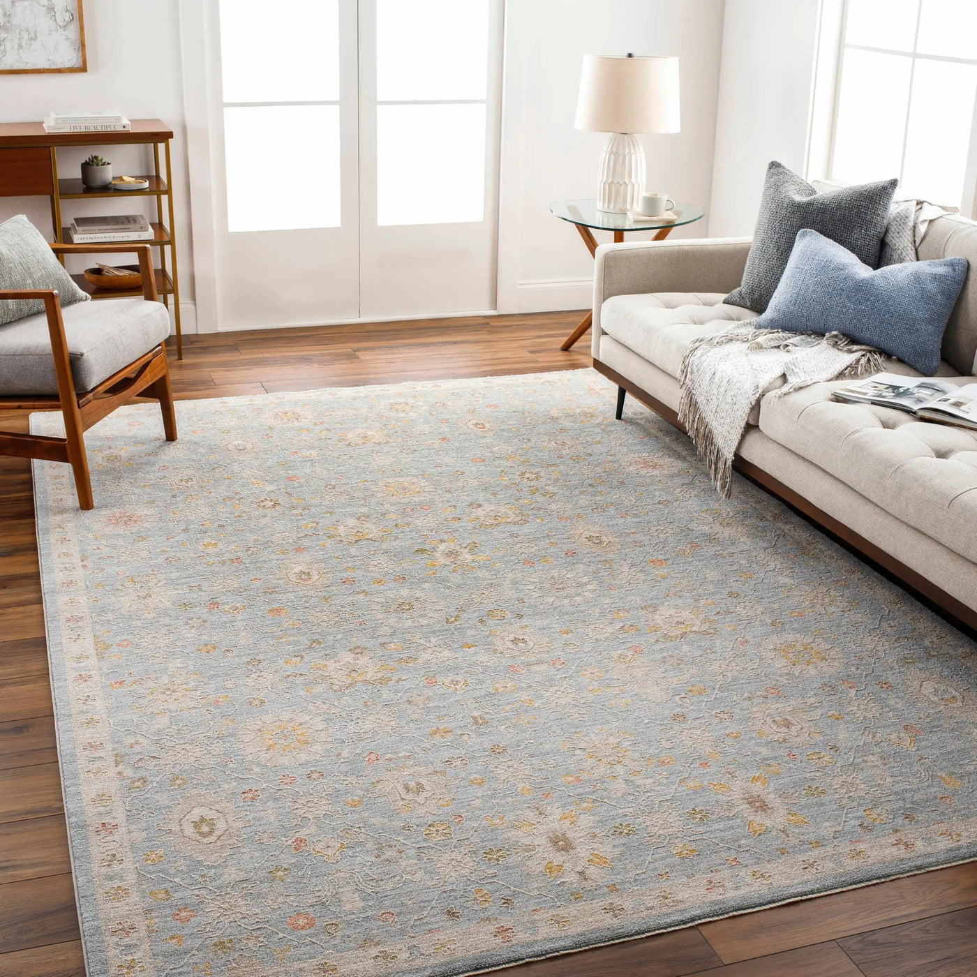 Mira Thick Luxe Oushak Rug - Clearance by Boutique Rugs
