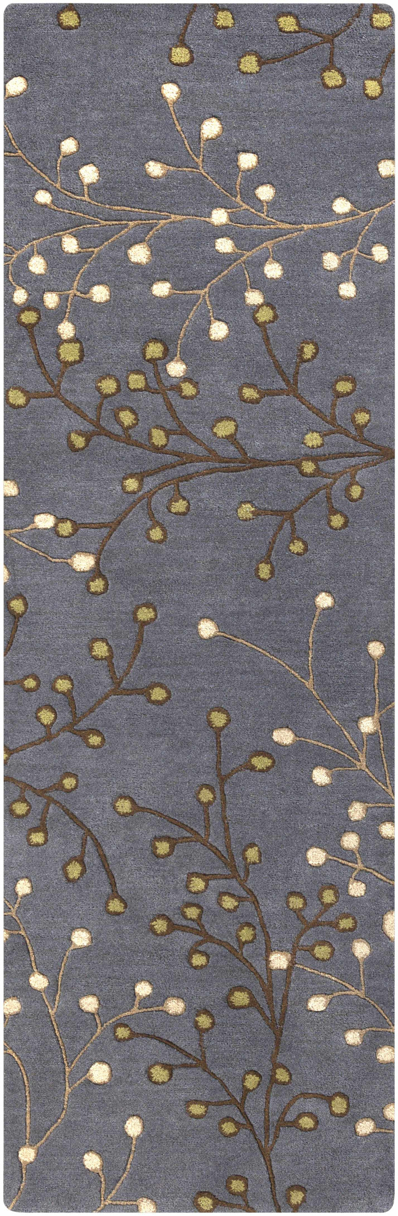 Elsu Brown Beige Wool Rug by Boutique Rugs
