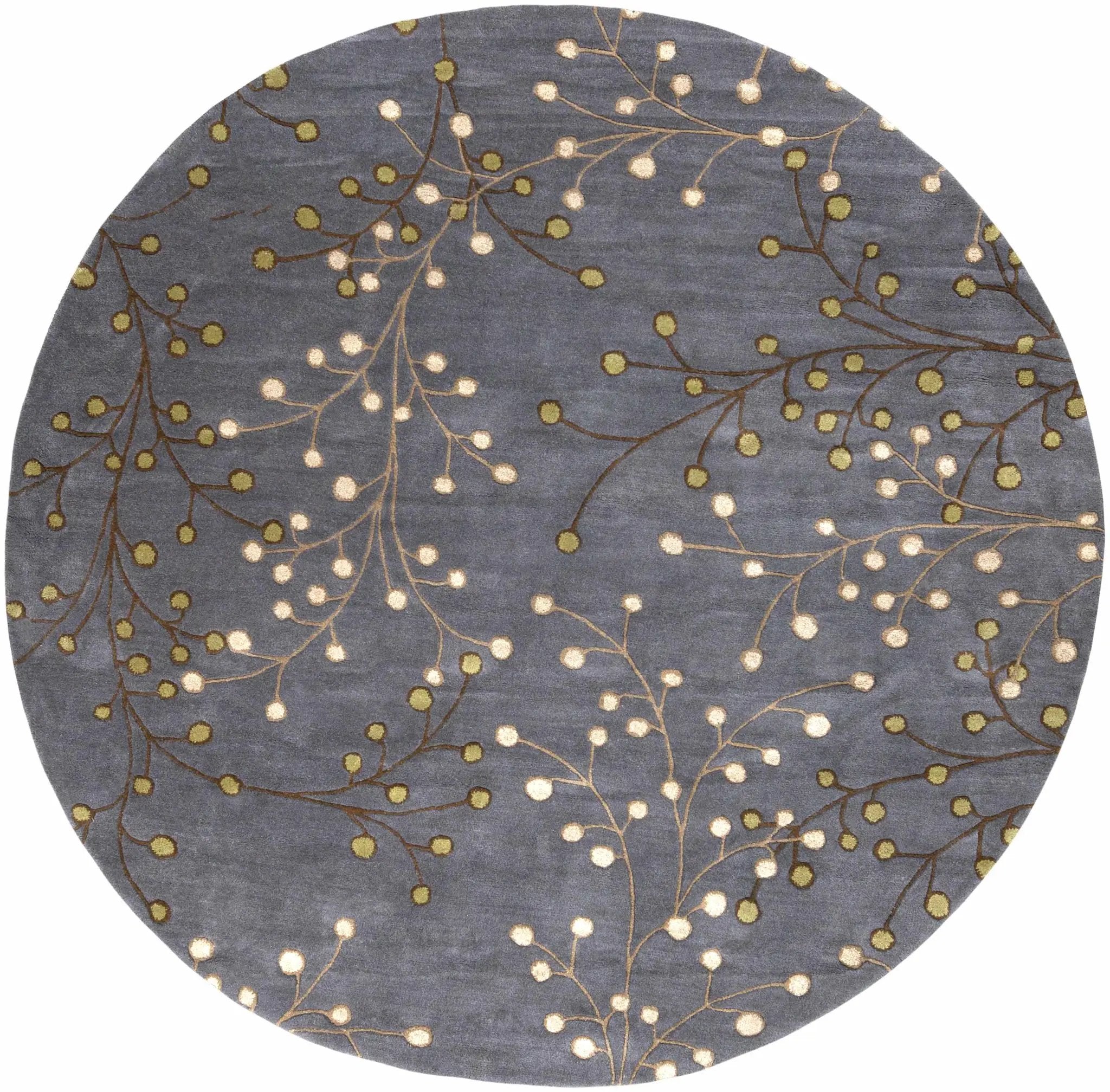 Elsu Brown Beige Wool Rug by Boutique Rugs