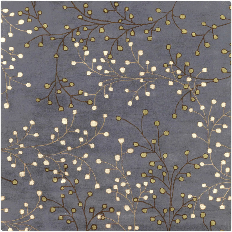 Elsu Brown Beige Wool Rug by Boutique Rugs