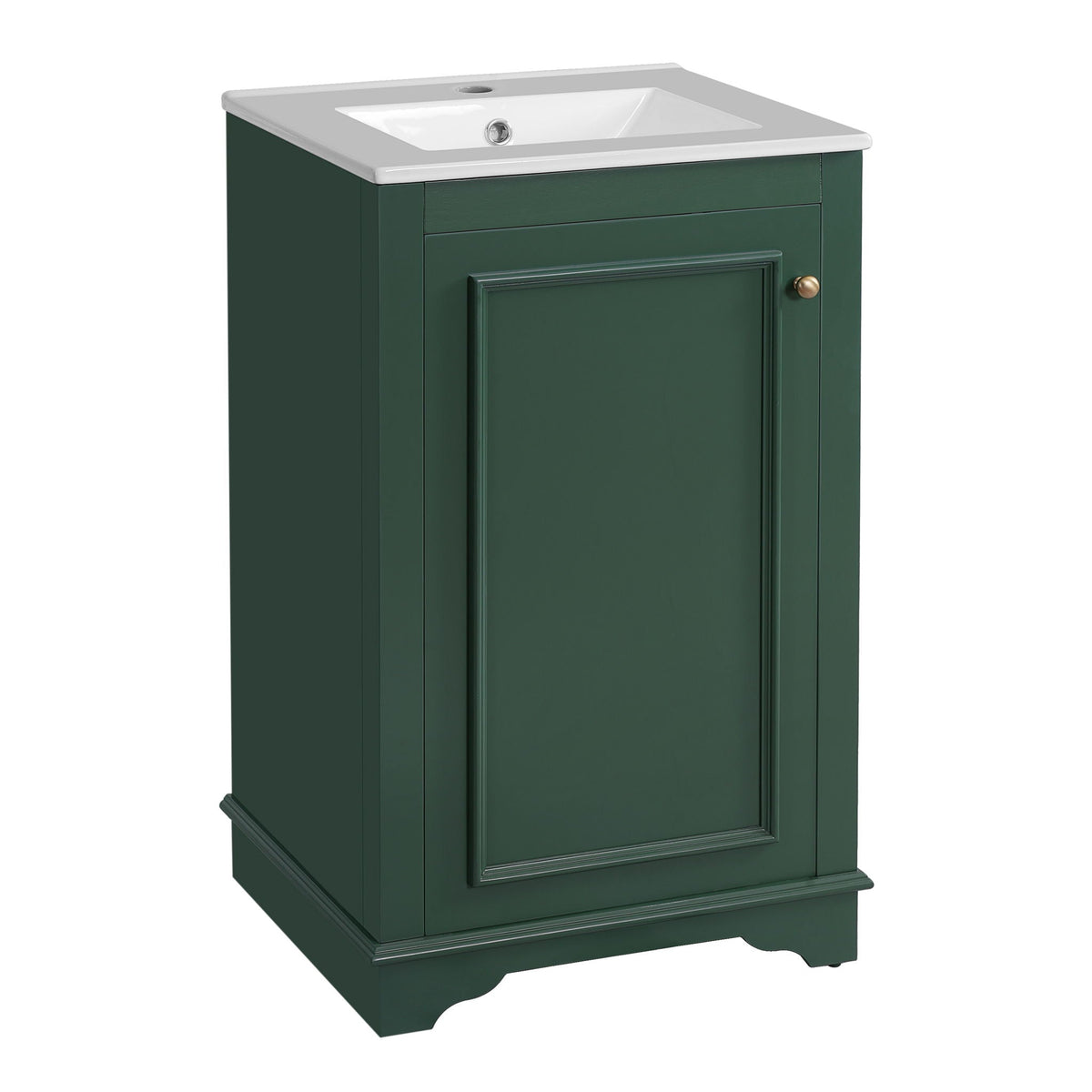 Bathroom Vanity With Sink, Freestanding Single Cabinet Set, photo 2 of 12
