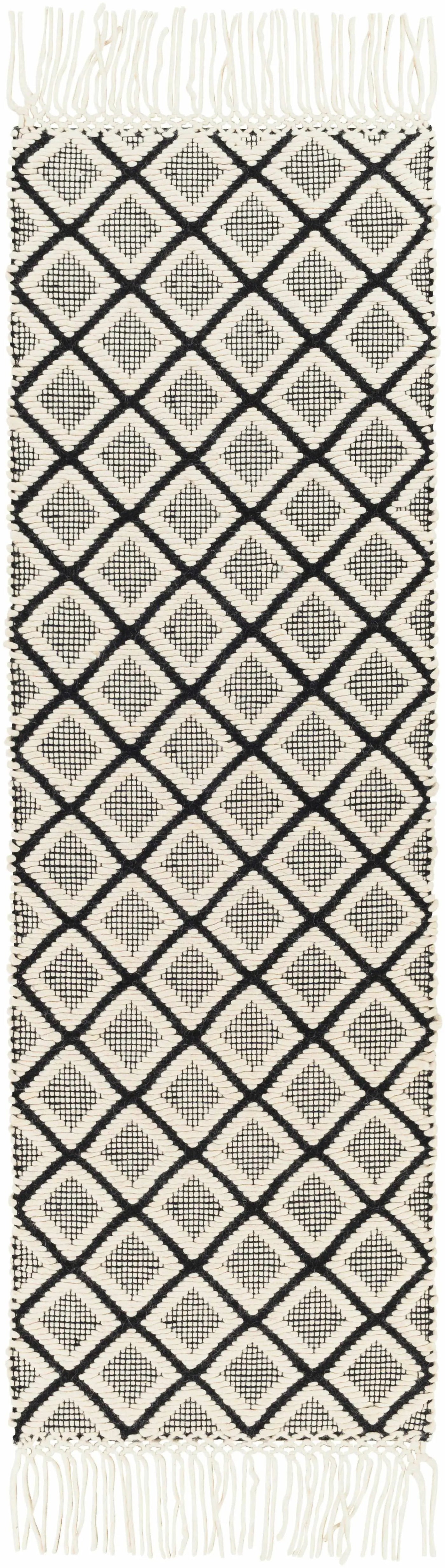 Maria Textured Hand Woven Wool Rug - Clearance by Boutique Rugs