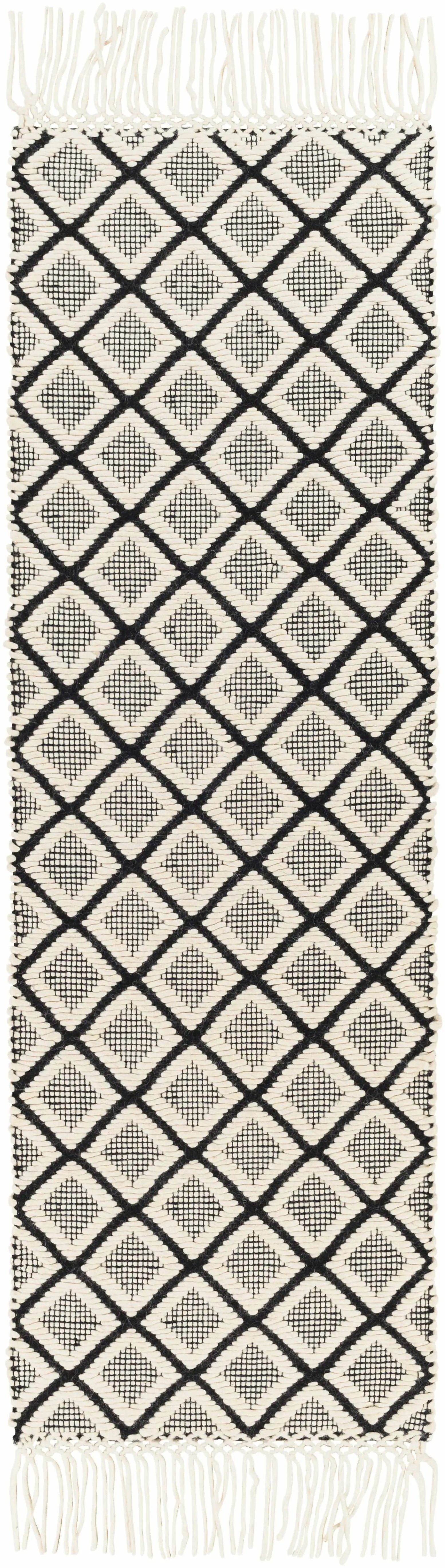 Maria Textured Hand Woven Wool Rug - Clearance by Boutique Rugs
