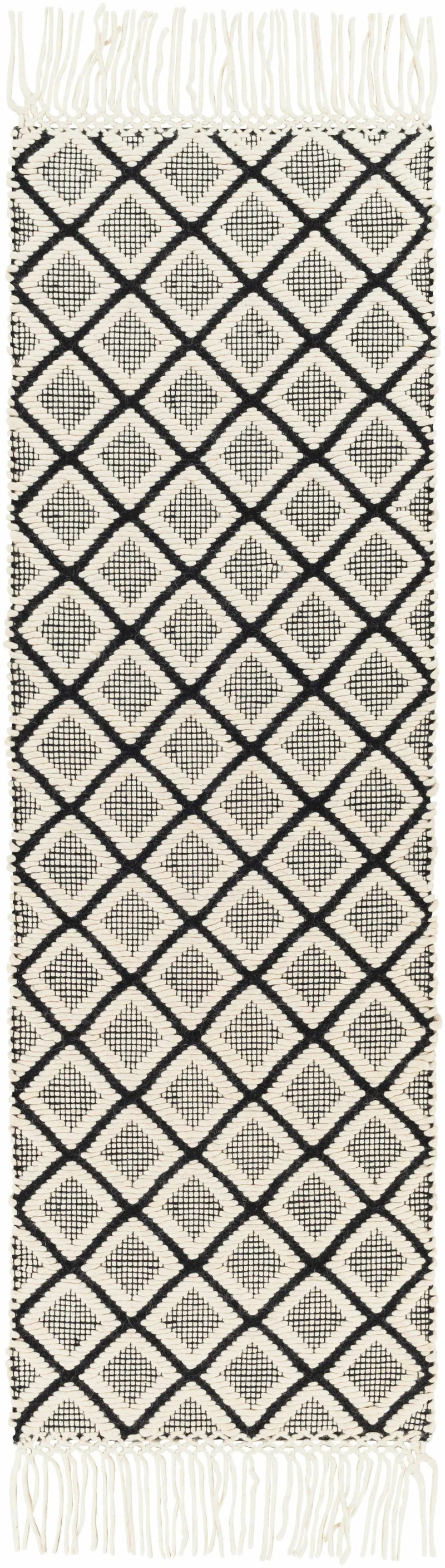 Maria Textured Hand Woven Wool Rug - Clearance by Boutique Rugs