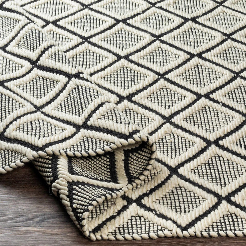 Maria Textured Hand Woven Wool Rug - Clearance by Boutique Rugs