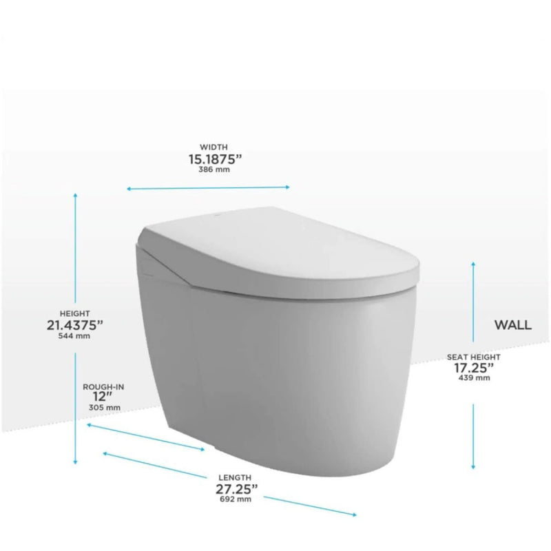 [MS8551CUMFG#01] TOTO Neorest AS 1.0 GPF Dual Flush One Piece Elongated Toilet With Integrated Smart Bidet Seat (SAK10368) by SAKSBY WHOLESALE