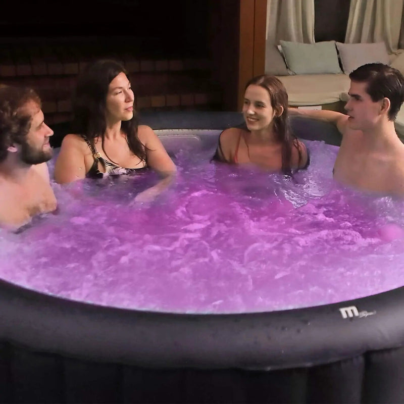 MSpa Aurora Urban Series Six-Person Inflatable Round Hot Tub With Hydro Massage [U-AU061] (SAK19375) by SAKSBY WHOLESALE