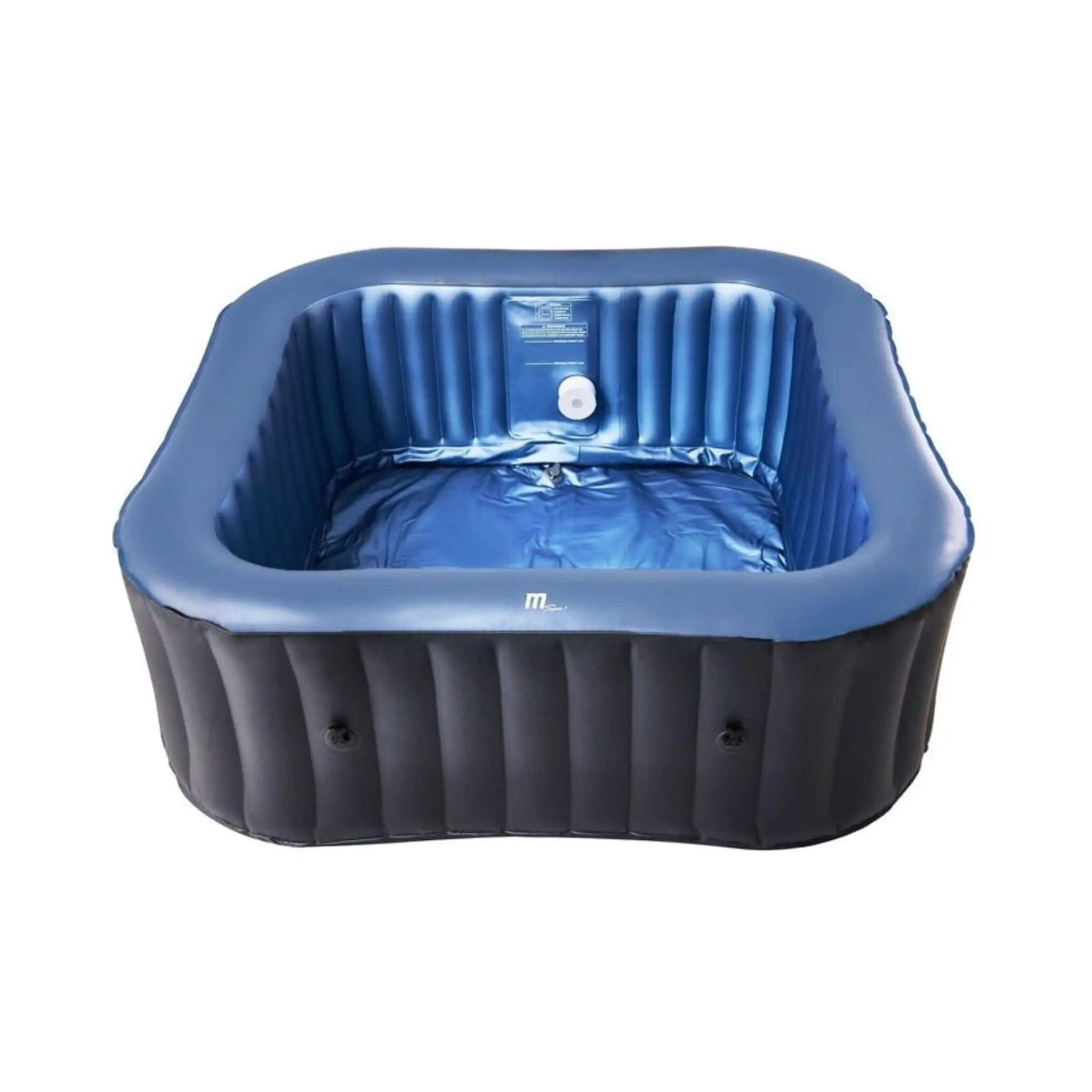 MSpa Tekapo Comfort Series Six-Person Inflatable Square Bubble Spa Hot Tub With 132 Bubble Jets [C-TE062] (SAK80641) by SAKSBY WHOLESALE