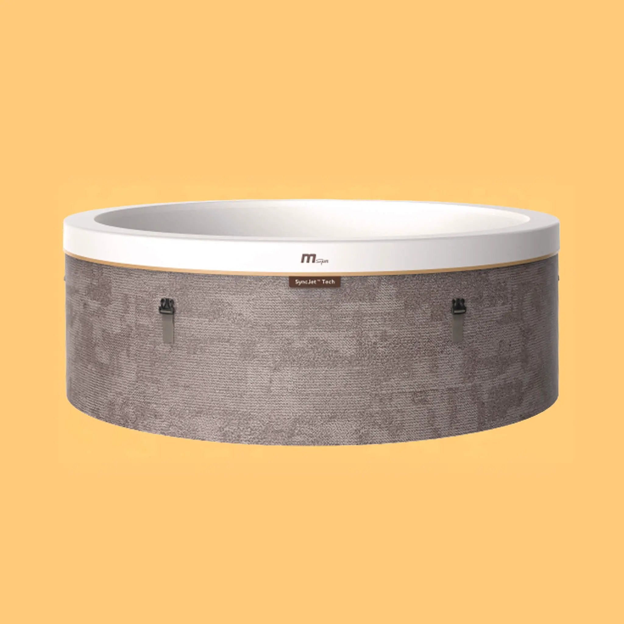 MSpa Cocoon Verto Series Six-Person Inflatable Round Hot Tub With Hydro Massage [F-CO063WE] (SAK50928) by SAKSBY WHOLESALE
