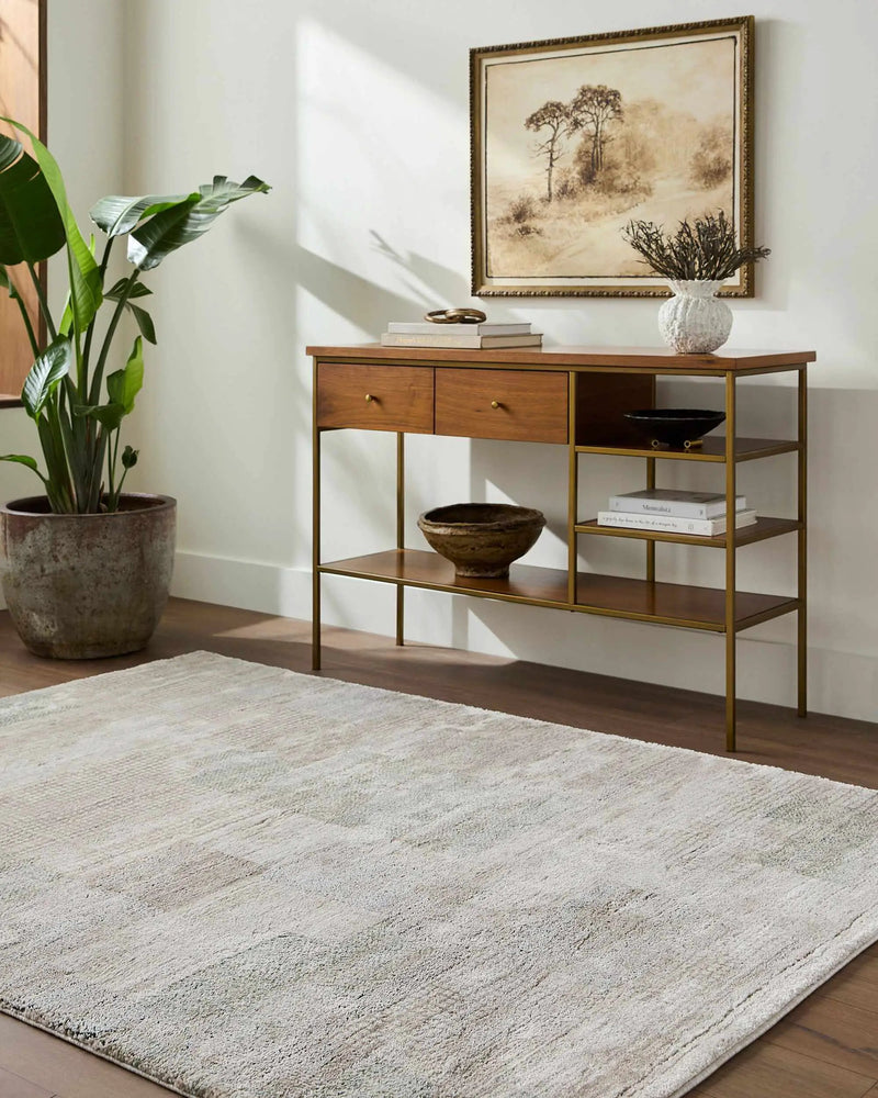 Anaisa Ivory Luxe Thick Area Rug by Boutique Rugs