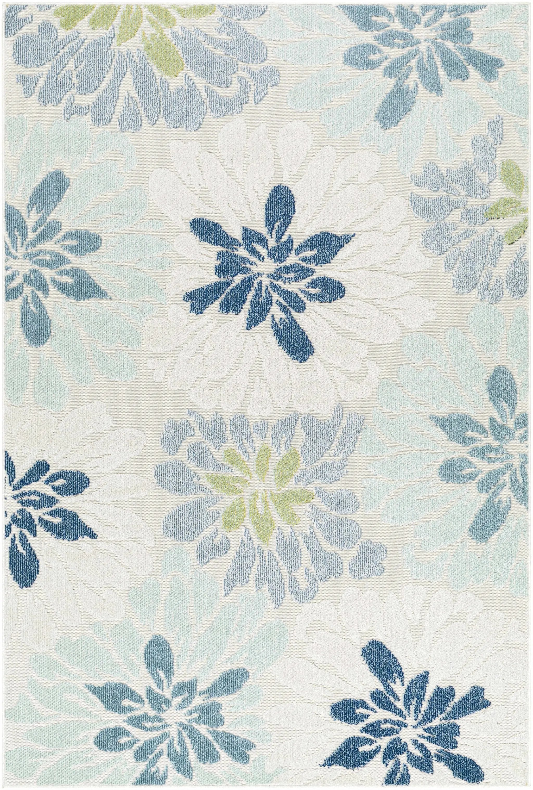 Minga Cream Outdoor Area Rug - Clearance by Boutique Rugs