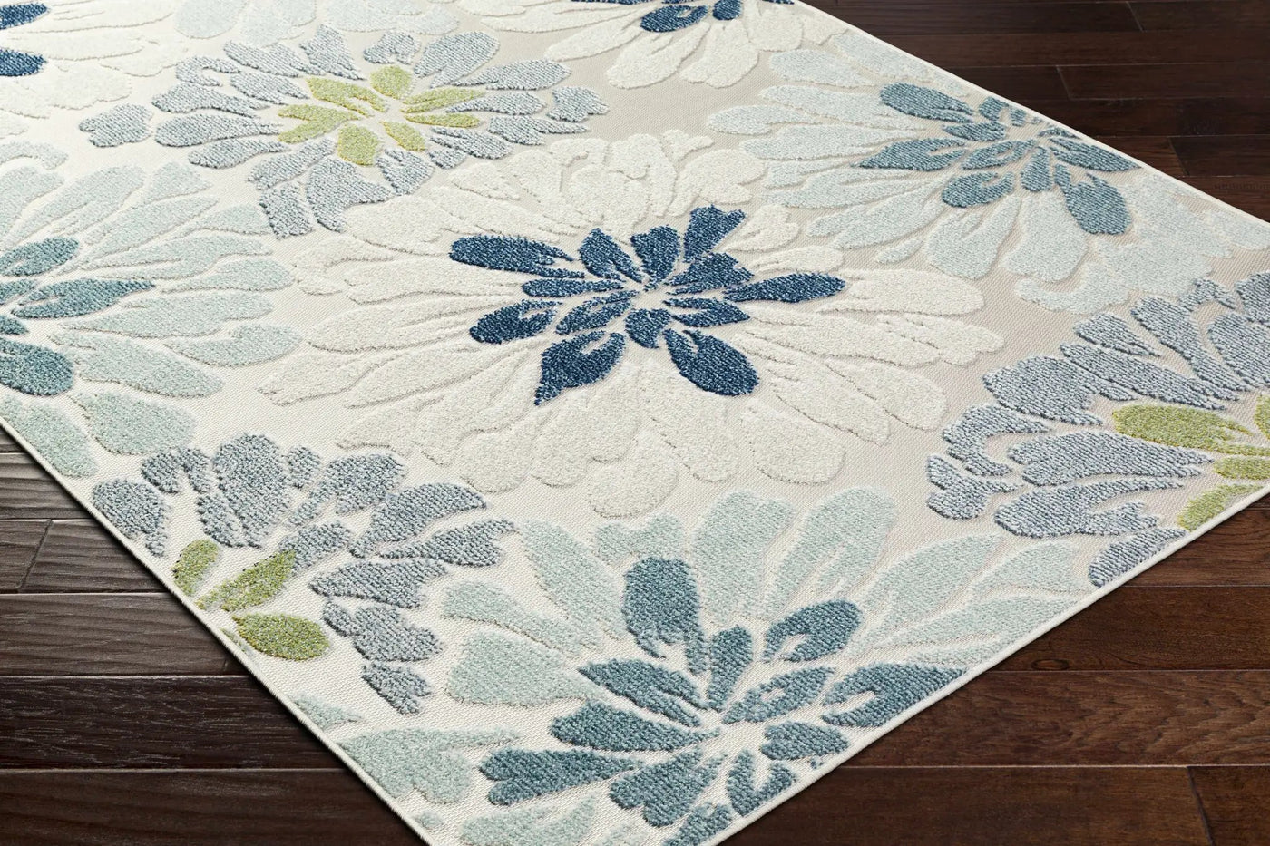 Minga Cream Outdoor Area Rug - Clearance by Boutique Rugs