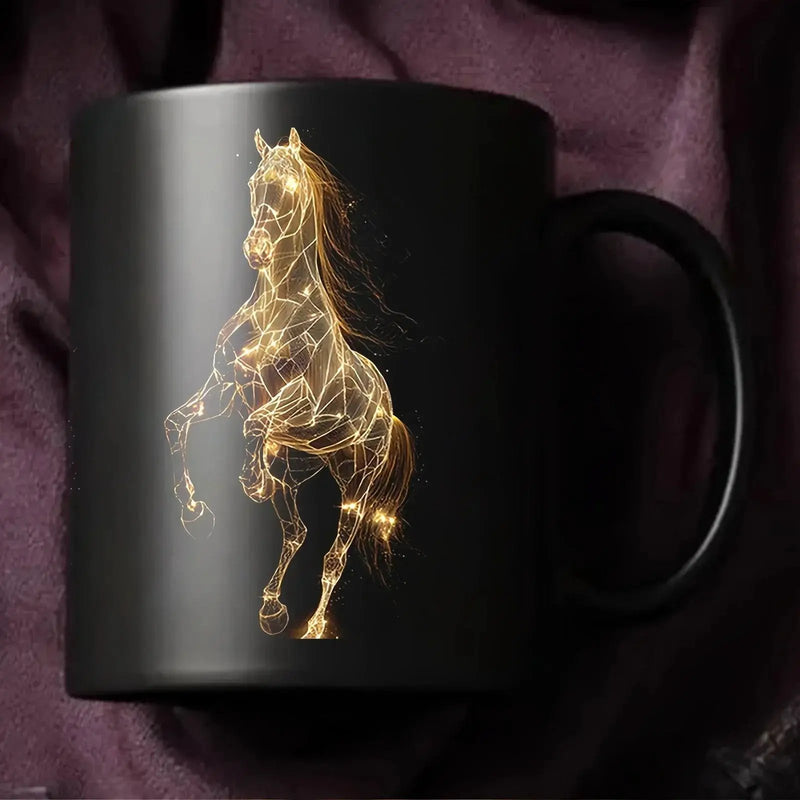 Mug - Dishwasher Safe Ceramic Golden by House Of Avana