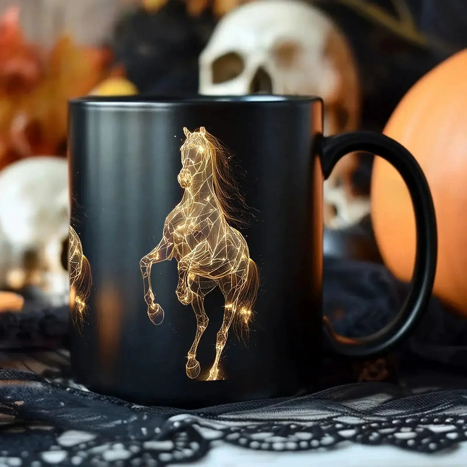 Mug - Dishwasher Safe Ceramic Golden by House Of Avana