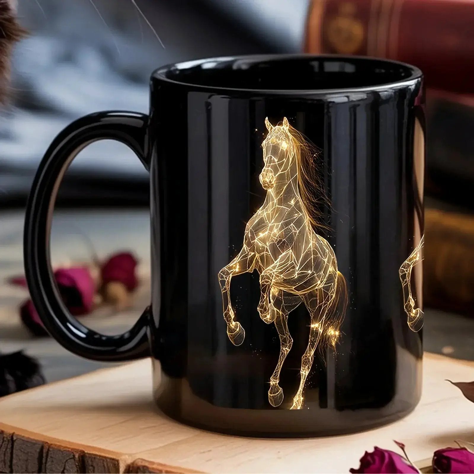 Mug - Dishwasher Safe Ceramic Golden by House Of Avana