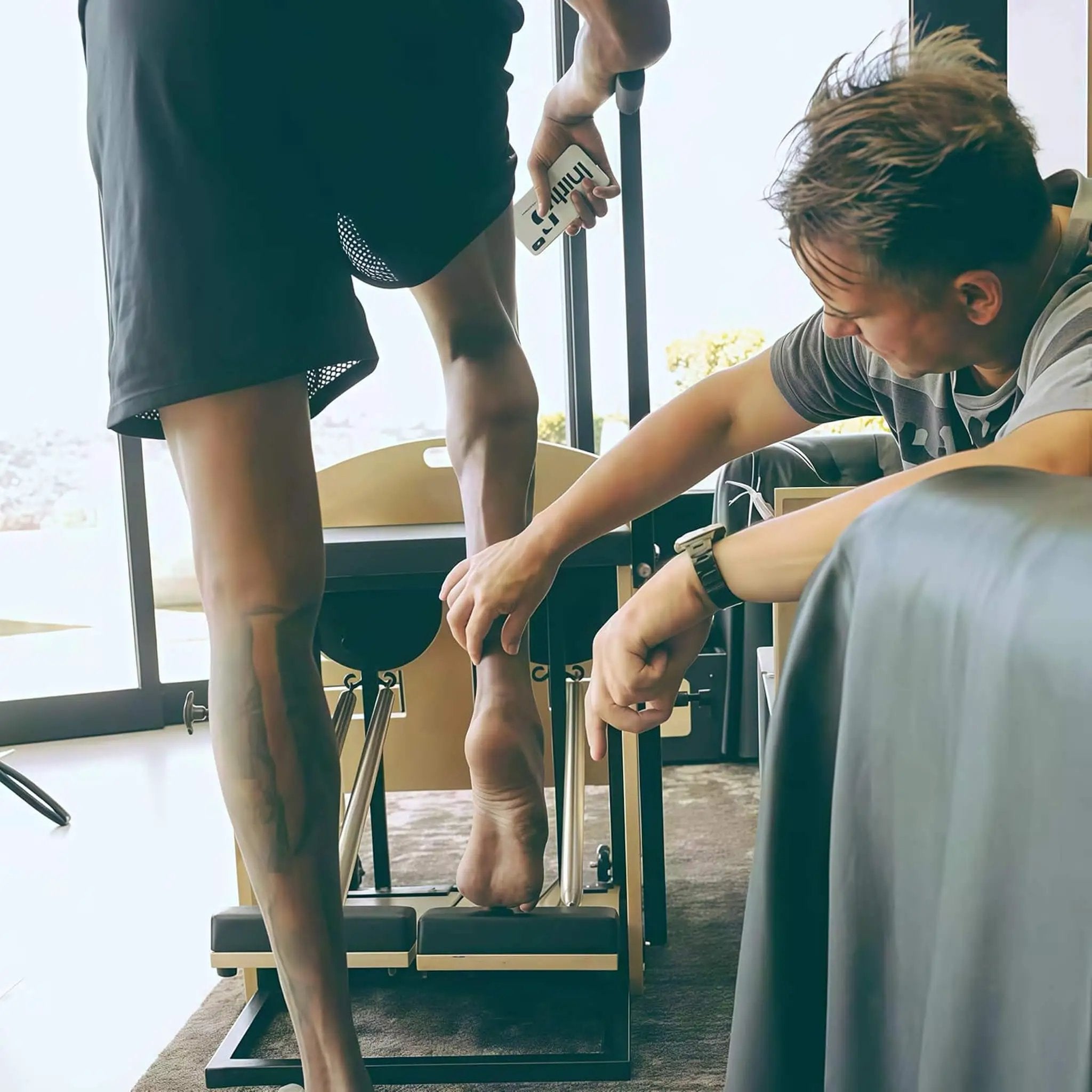 Core Pilates Multifunctional Solid Wood Pilates Reformer Chair With Adjustable Springs And Split Pedals (SAK27581) by SAKSBY WHOLESALE