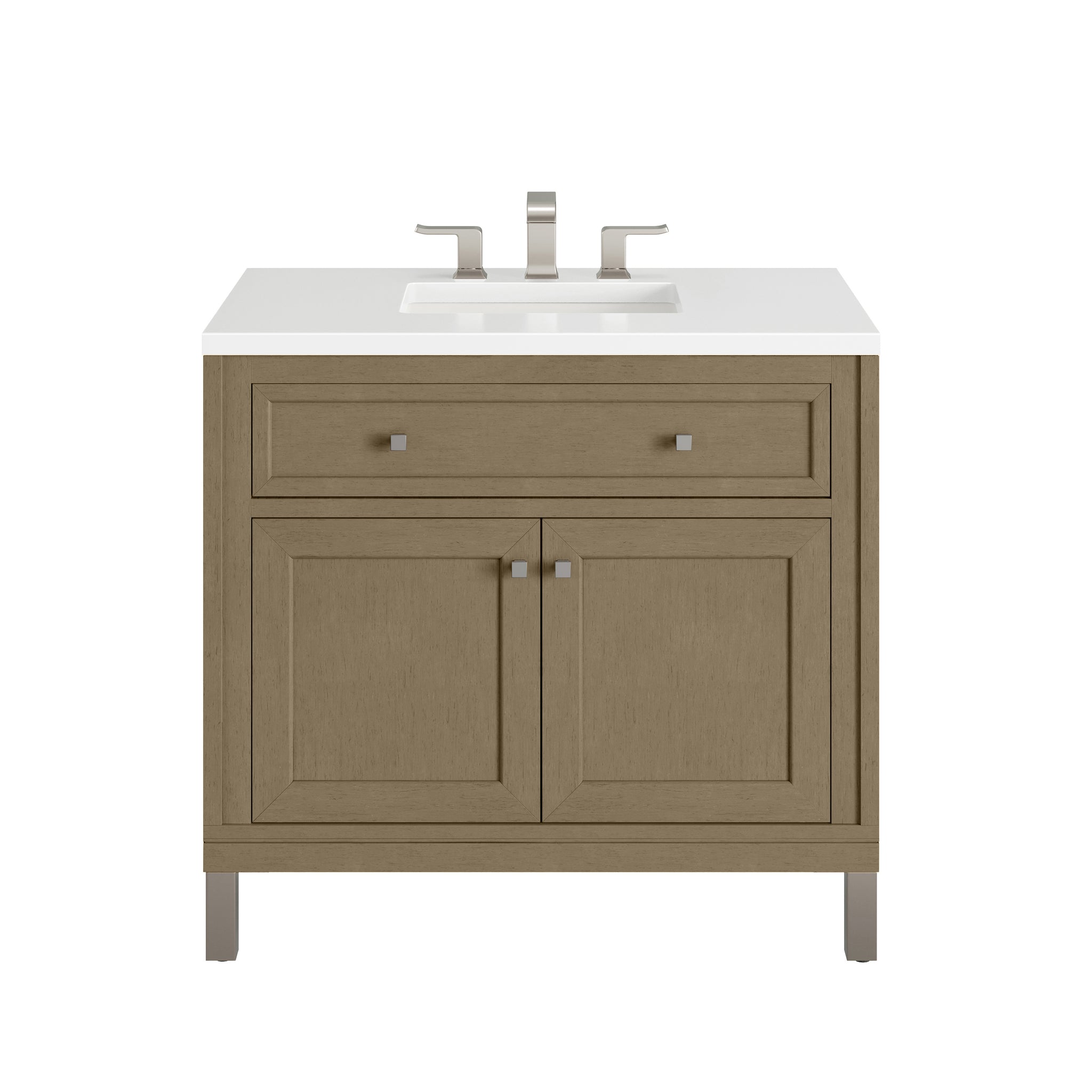 James Martin Chicago 36" Single Bathroom Vanity, Walnut Whisper by James Martin