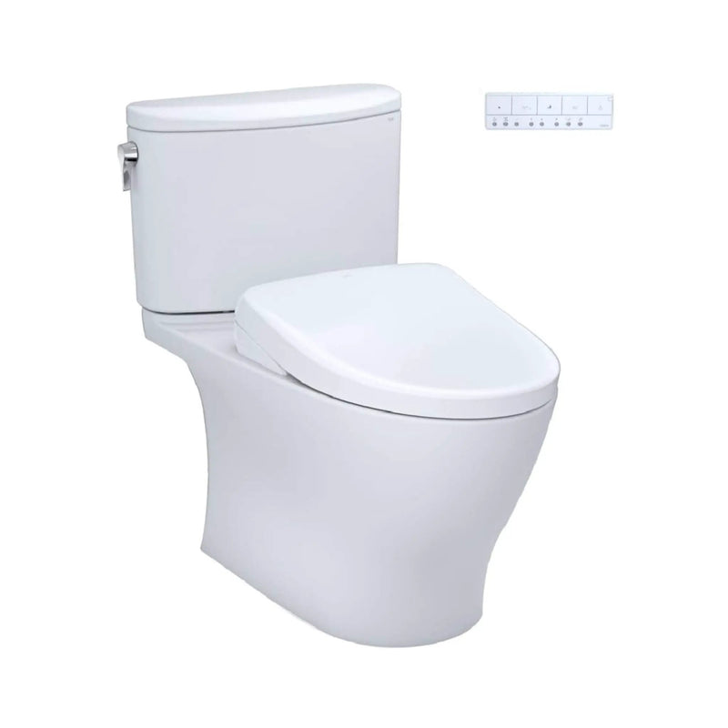 [MW4424726CEFG#01] TOTO Nexus 1.28 GPF Elongated Chair Height Toilet With Washlet S7 (SAK15604) by SAKSBY WHOLESALE
