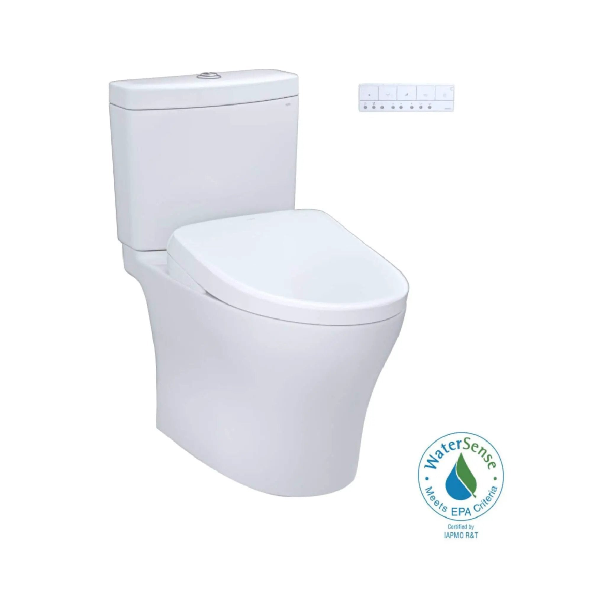 [MW4464726CEMFGN#01] TOTO Aquia IV Dual Flush Elongated Universal Height Toilet With Washlet S7 Bidet Seat (SAK53982) by SAKSBY WHOLESALE