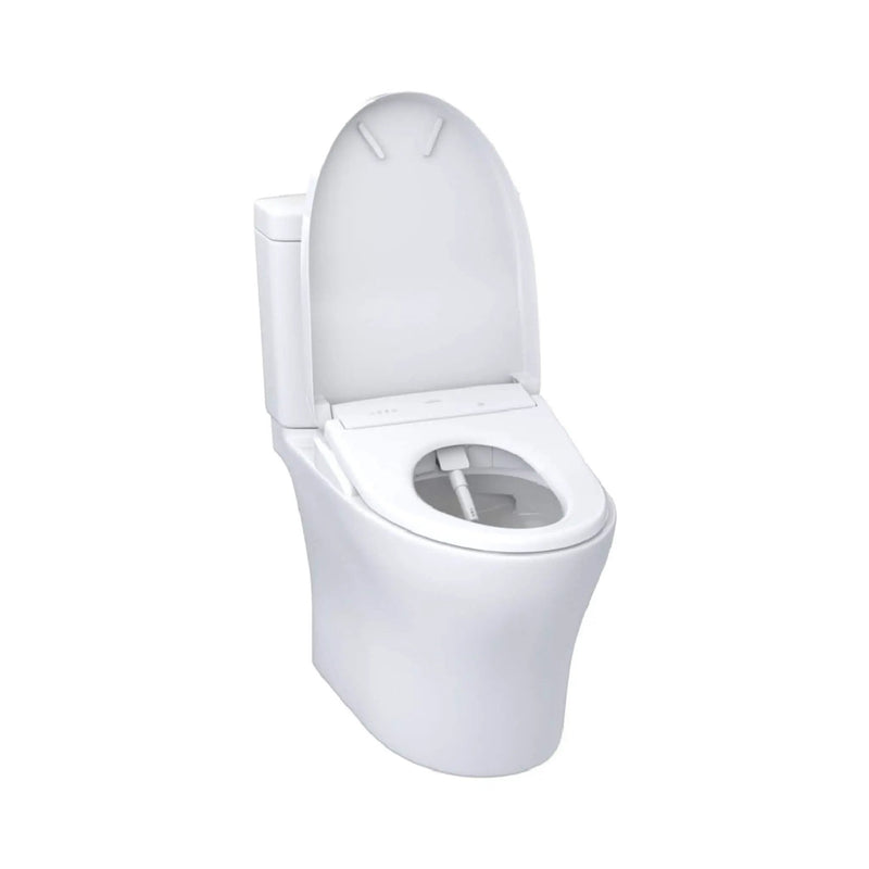 [MW4464736CEMFGN#01] TOTO Aquia IV Dual Flush Elongated Chair Height Toilet With Washlet S7A (SAK98062) by SAKSBY WHOLESALE