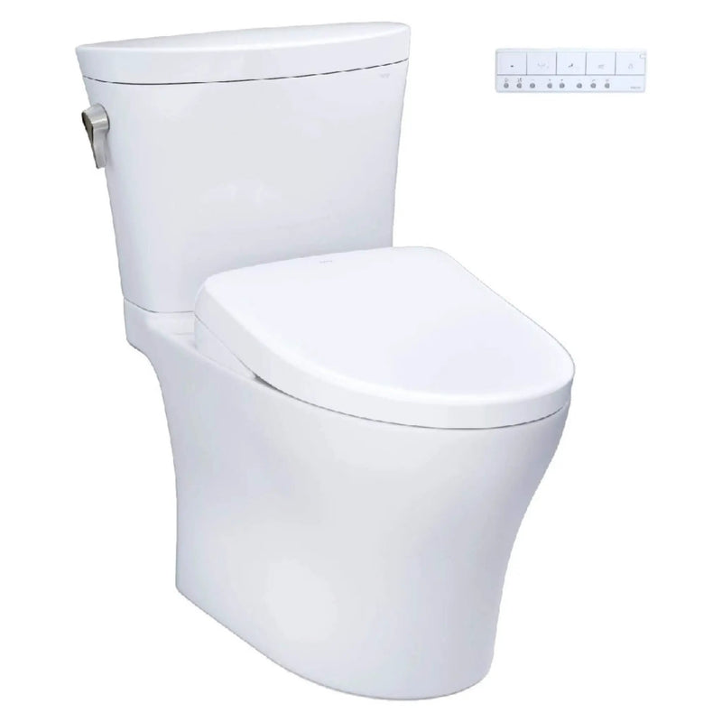 [MW4484726CEMFGN#01] TOTO Aquia IV Arc Dual Flush Universal Height Toilet With Washlet S7 Bidet Seat (SAK17483) by SAKSBY WHOLESALE