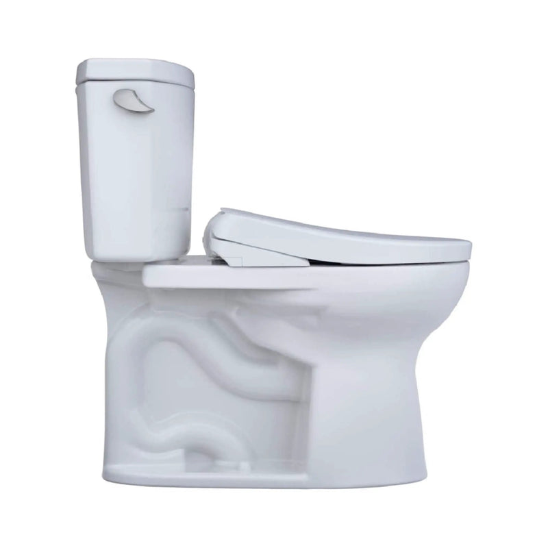 [MW4544726CEFG#01] TOTO Drake II 1.28 GPF Elongated Chair Height Toilet With Washlet S7 Bidet Seat (SAK29654) by SAKSBY WHOLESALE