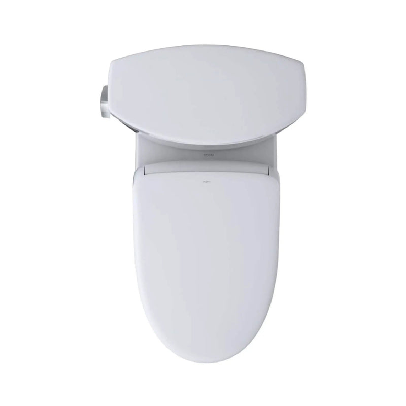 [MW4544726CEFG#01] TOTO Drake II 1.28 GPF Elongated Chair Height Toilet With Washlet S7 Bidet Seat (SAK29654) by SAKSBY WHOLESALE