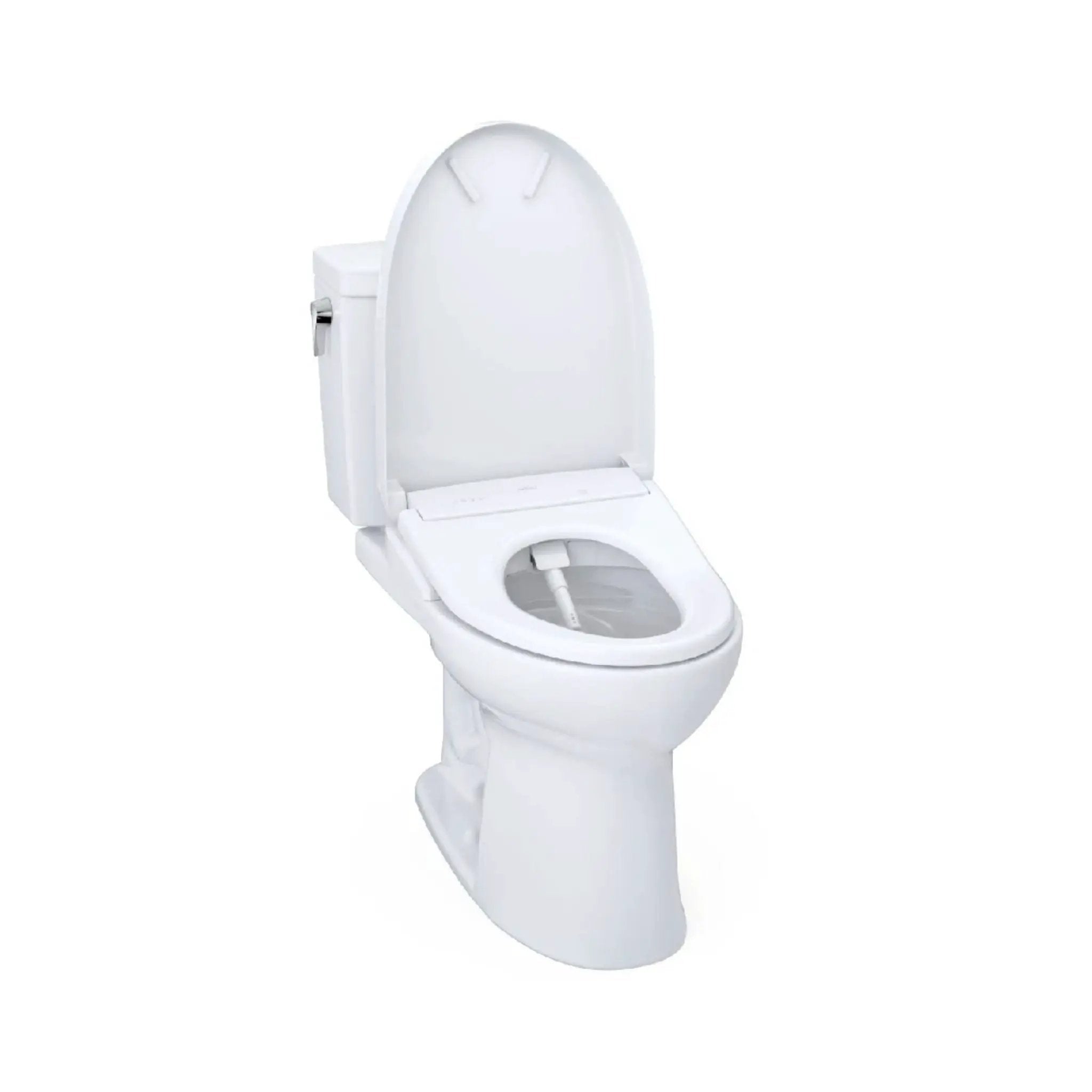 [MW4544726CUFG#01] TOTO Drake II 1 GPF Elongated Chair Height Toilet With Washlet S7A Bidet Seat (SAK53152) by SAKSBY WHOLESALE