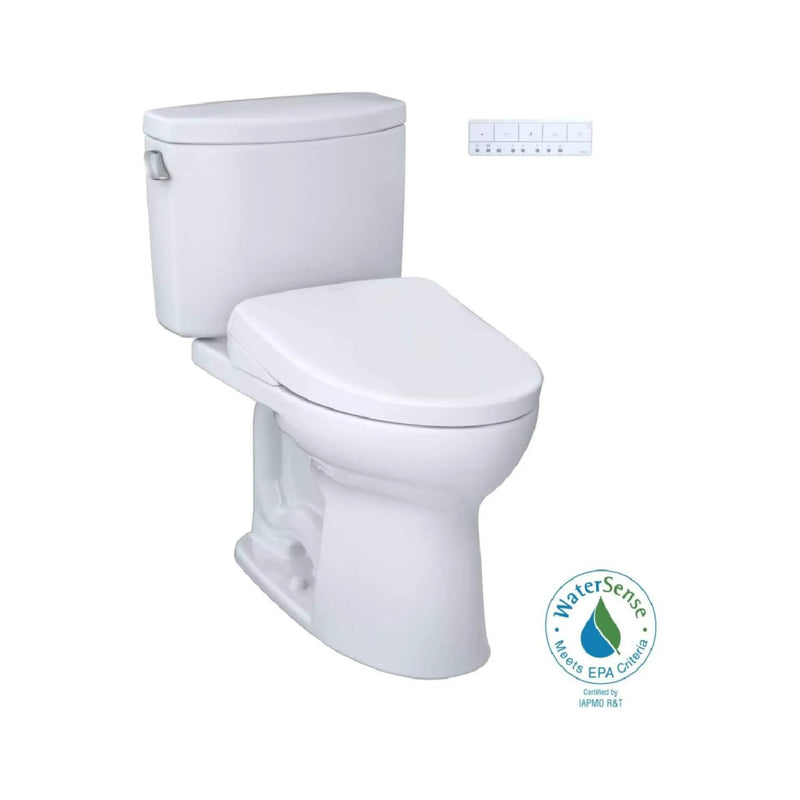 [MW4544736CEFG#01] TOTO Drake II 1.28 GPF Chair Height Toilet With S7A Tornado Flush And Night Light (SAK78957) by SAKSBY WHOLESALE