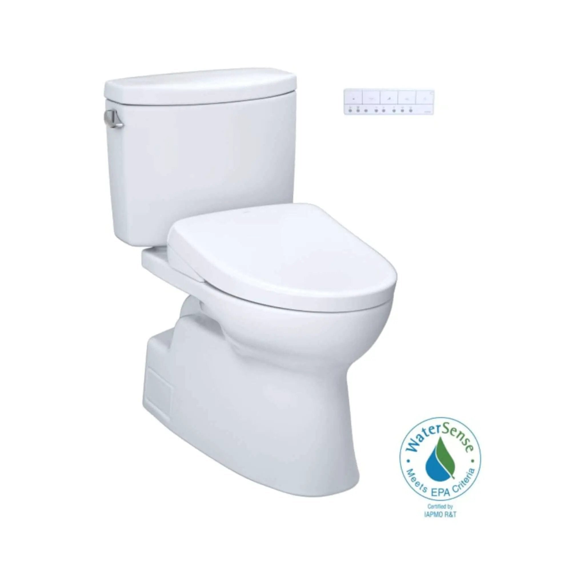 [MW4744726CEFG#01] TOTO Vespin II 1.28 GPF Chair Height Elongated Toilet With Washlet+ S7 Bidet Seat (SAK26135) by SAKSBY WHOLESALE