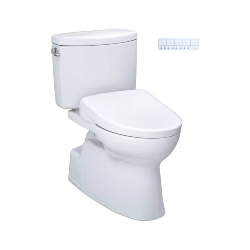 [MW4744726CEFG#01] TOTO Vespin II 1.28 GPF Chair Height Elongated Toilet With Washlet+ S7 Bidet Seat (SAK26135) by SAKSBY WHOLESALE