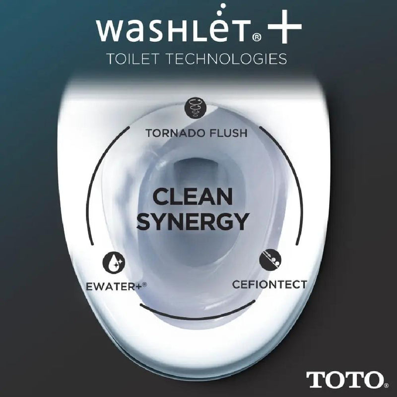 [MW4744736CUFG#01] TOTO Vespin II 1 GPF Elongated Chair Height Toilet With Washlet S7A Auto Open Bidet Seat (SAK56135) by SAKSBY WHOLESALE