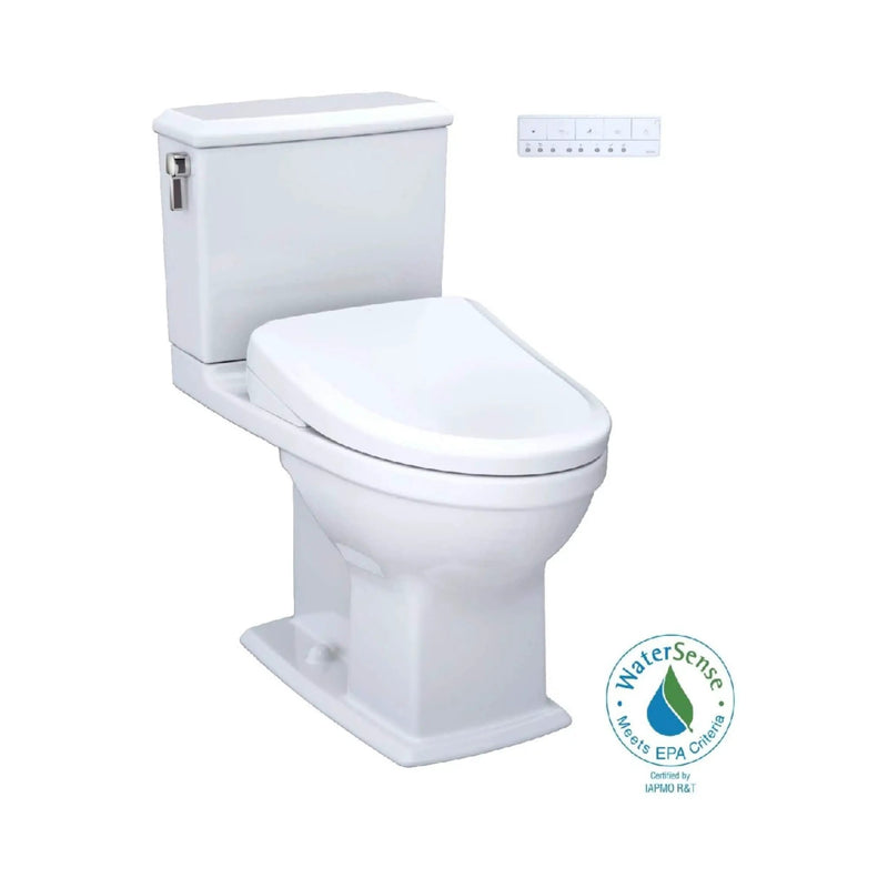 [MW4944724CEMFG#01] TOTO Connelly 0.9 GPF and 1.28 GPF Dual Flush Elongated Cefiontect Toilet With Washlet S7 Bidet Seat (SAK43705) by SAKSBY WHOLESALE