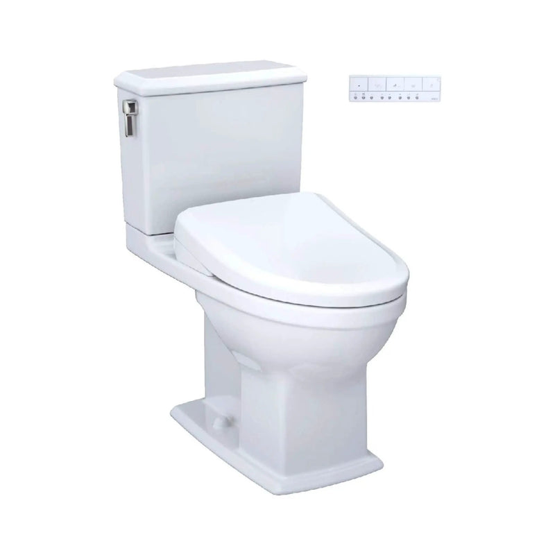 [MW4944734CEMFG#01] TOTO Connelly 1.28 GPF And 0.9 GPF Elongated Toilet With S7A Auto Open Bidet Seat (SAK24169) by SAKSBY WHOLESALE