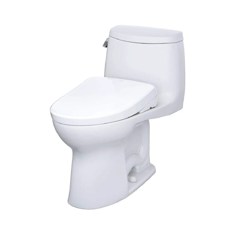 [MW6044726CEFG#01] TOTO Ultramax II 1.28 GPF One Piece Elongated Chair Height With Washlet S7 Bidet Seat Soft Close (SAK15913) by SAKSBY WHOLESALE