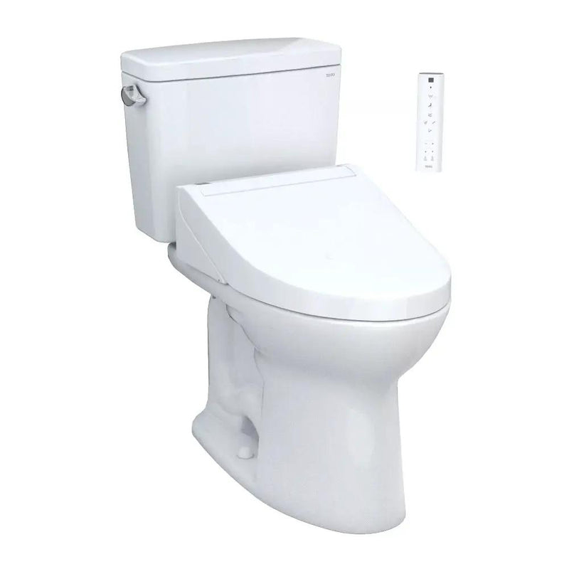 [MW7763084CEG#01] TOTO Drake 1.28 GPF Washlet Elongated Toilet With C5 Bidet Seat (SAK74362) by SAKSBY WHOLESALE