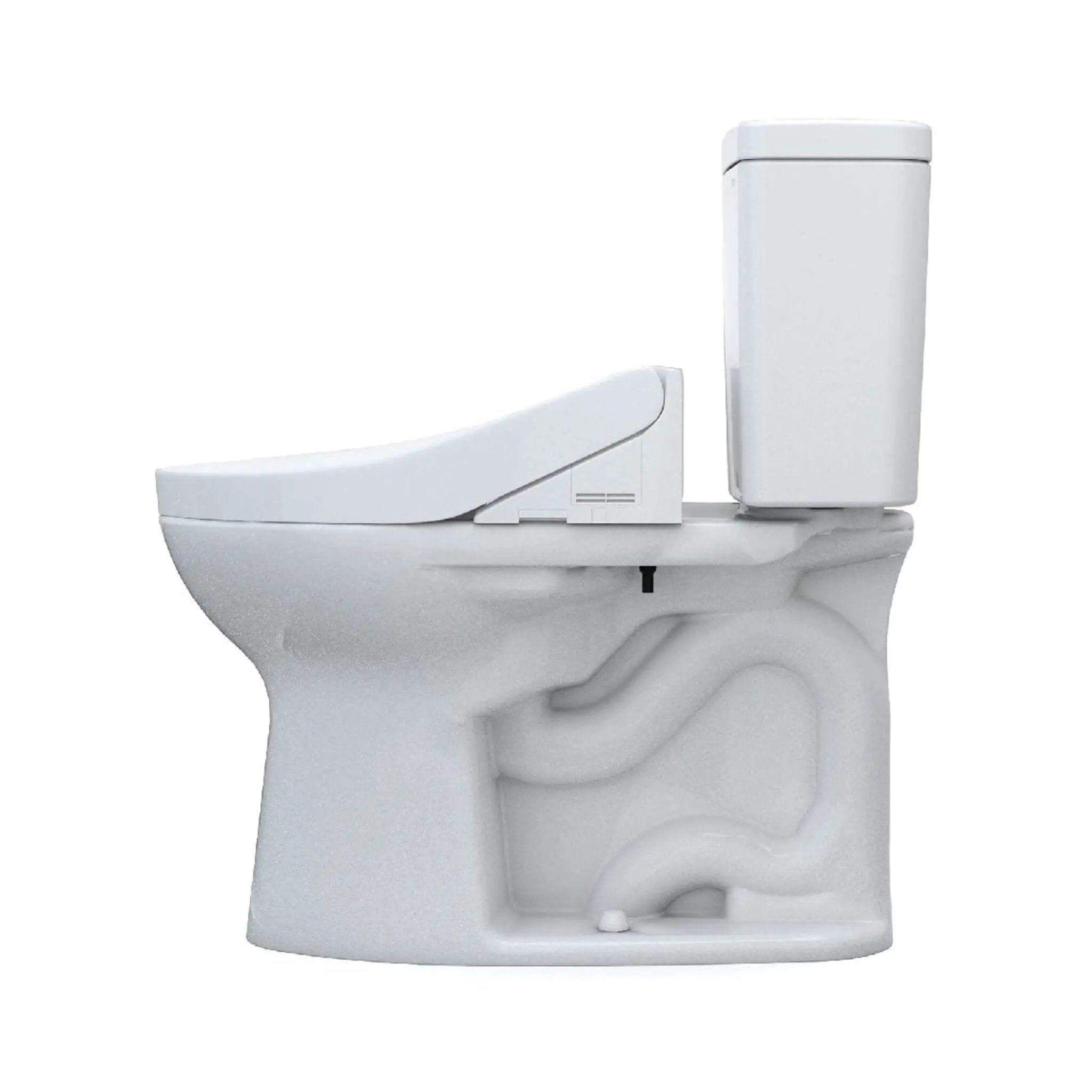 [MW7763084CSFG.10#01] TOTO Drake 1.6 GPF ELongated Chair Height Toilet With C5 Soft Close Bidet Seat (SAK71312) by SAKSBY WHOLESALE
