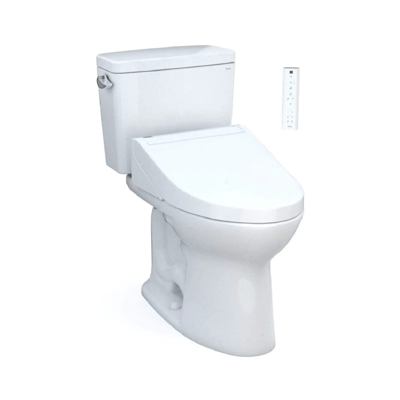 [MW7763084CSFG.10#01] TOTO Drake 1.6 GPF ELongated Chair Height Toilet With C5 Soft Close Bidet Seat (SAK71312) by SAKSBY WHOLESALE