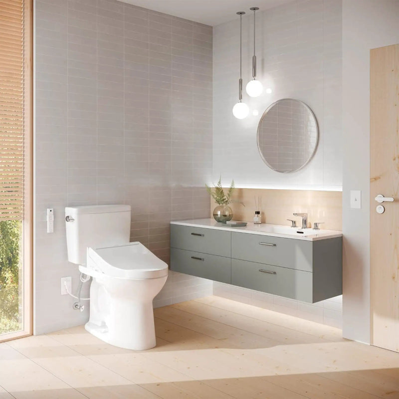 [MW7763084CSG#01] TOTO Drake C5 Bidet Seat With 1.6 GPF Tornado Flush (SAK12230) by SAKSBY WHOLESALE