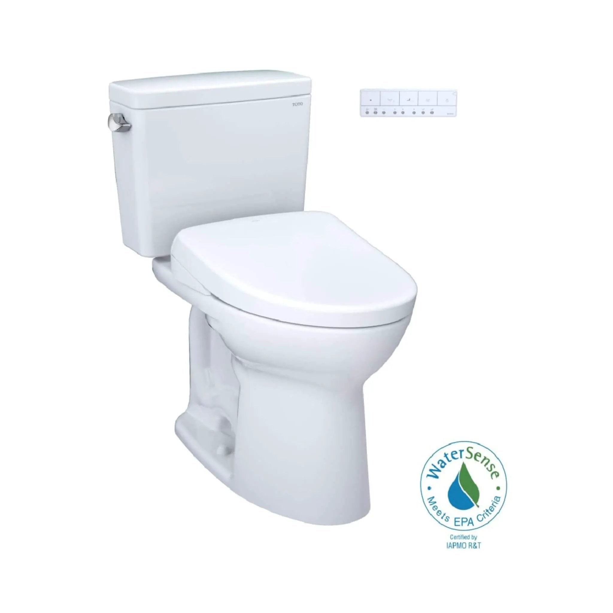 [MW7764726CEFG.10#01] TOTO Drake 1.28 GPF Universal Height Toilet With Washlet S7 Bidet Seat And 10" Rough-In (SAK58267) by SAKSBY WHOLESALE