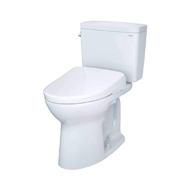 [MW7764726CEG#01] TOTO Drake 1.28 GPF Two Piece Washlet Elongated Toilet Seat With S7 Heated Bidet Seat And EWater+ (SAK52645) by SAKSBY WHOLESALE