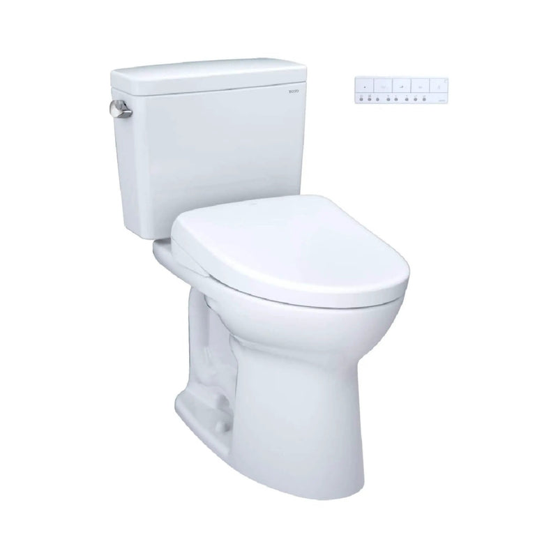 [MW7764726CSFG#01] TOTO Drake 1.6 GPF Elongated Chair Height Toilet With Washlet S7 Heated Bidet Seat And Night Light (SAK56817) by SAKSBY WHOLESALE