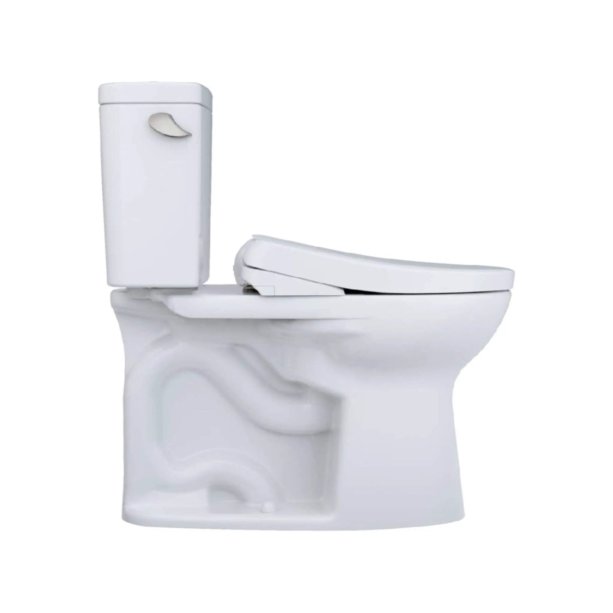 [MW7764736CEFG#01] TOTO Drake 1.28 GPF Elongated Chair Height Toilet W/ Washlet S7A Auto Heated Bidet Seat & EWater+ Technlogy (SAK95423) by SAKSBY WHOLESALE
