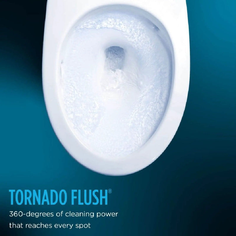 [MW7764736CEFG#01] TOTO Drake 1.28 GPF Elongated Chair Height Toilet W/ Washlet S7A Auto Heated Bidet Seat & EWater+ Technlogy (SAK95423) by SAKSBY WHOLESALE