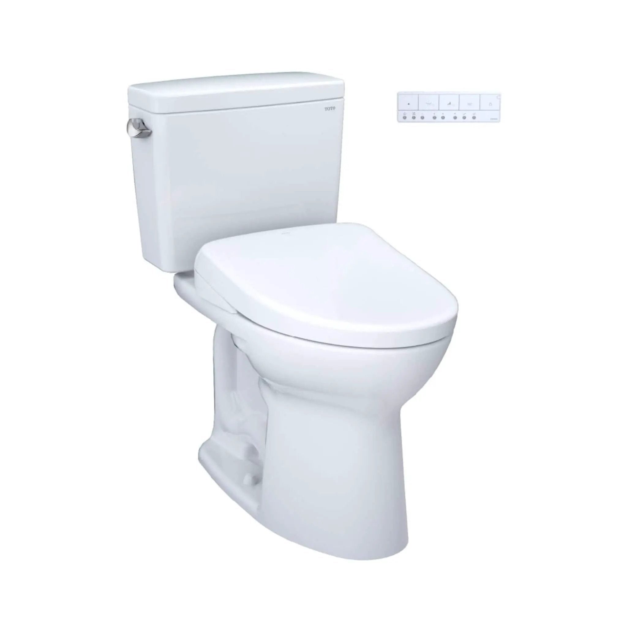 [MW7764736CEFG.10#01] TOTO Drake 1.28 GPF Universal Height Toilet With S7A Auto Open Bidet Seat And 10" Rough In (SAK32529) by SAKSBY WHOLESALE