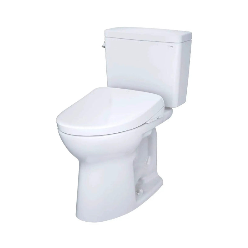 [MW7764736CEFGA#01] TOTO Drake 1.28 GPF Universal Height Toilet With S7A Auto Open Bidet Seat And Auto Flush (SAK73826) by SAKSBY WHOLESALE