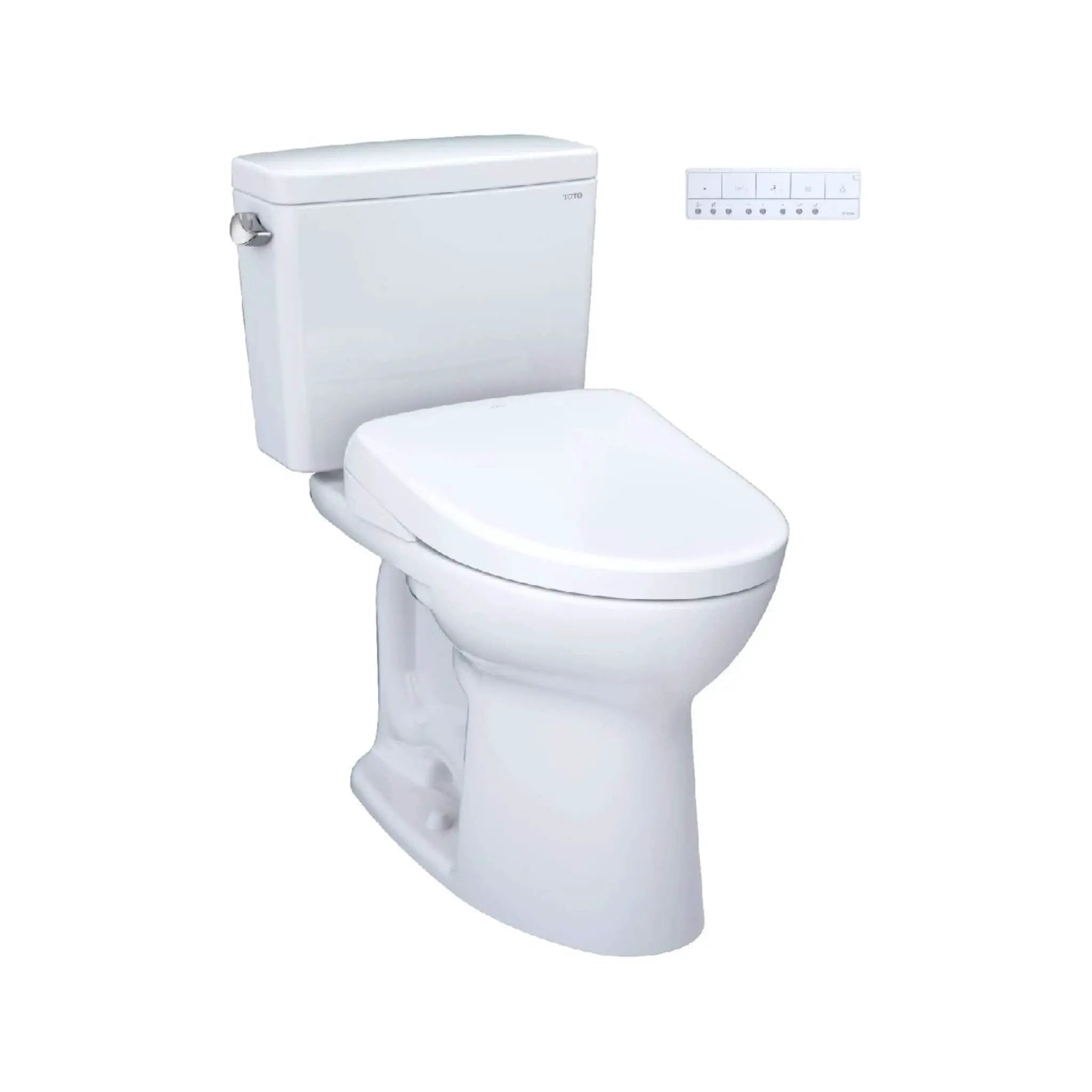 [MW7764726CSFGA.10#01] TOTO Drake 1.6 GPF Universal Height 10" Rough In Toilet With Washlet S7 Bidet Seat (SAK68432) by SAKSBY WHOLESALE