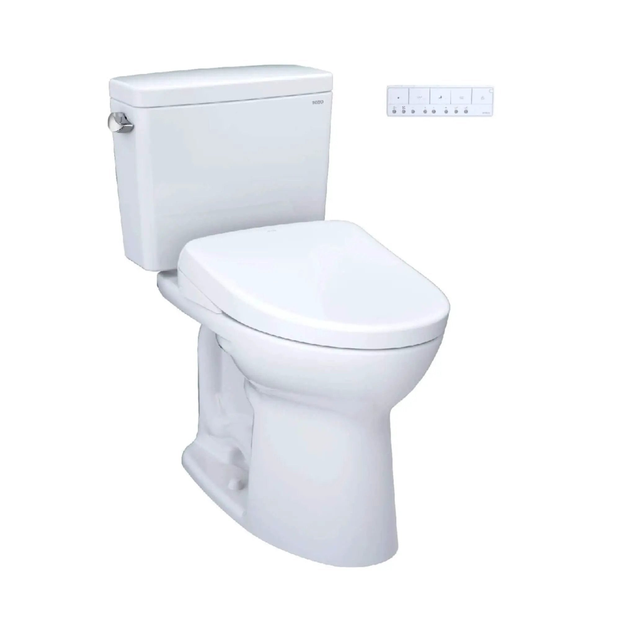 [MW7764736CEGA#01] TOTO Drake 1.28 GPF Elongated Toilet With Washlet S7A Heated Auto Open Bidet Seat (SAK85137) by SAKSBY WHOLESALE