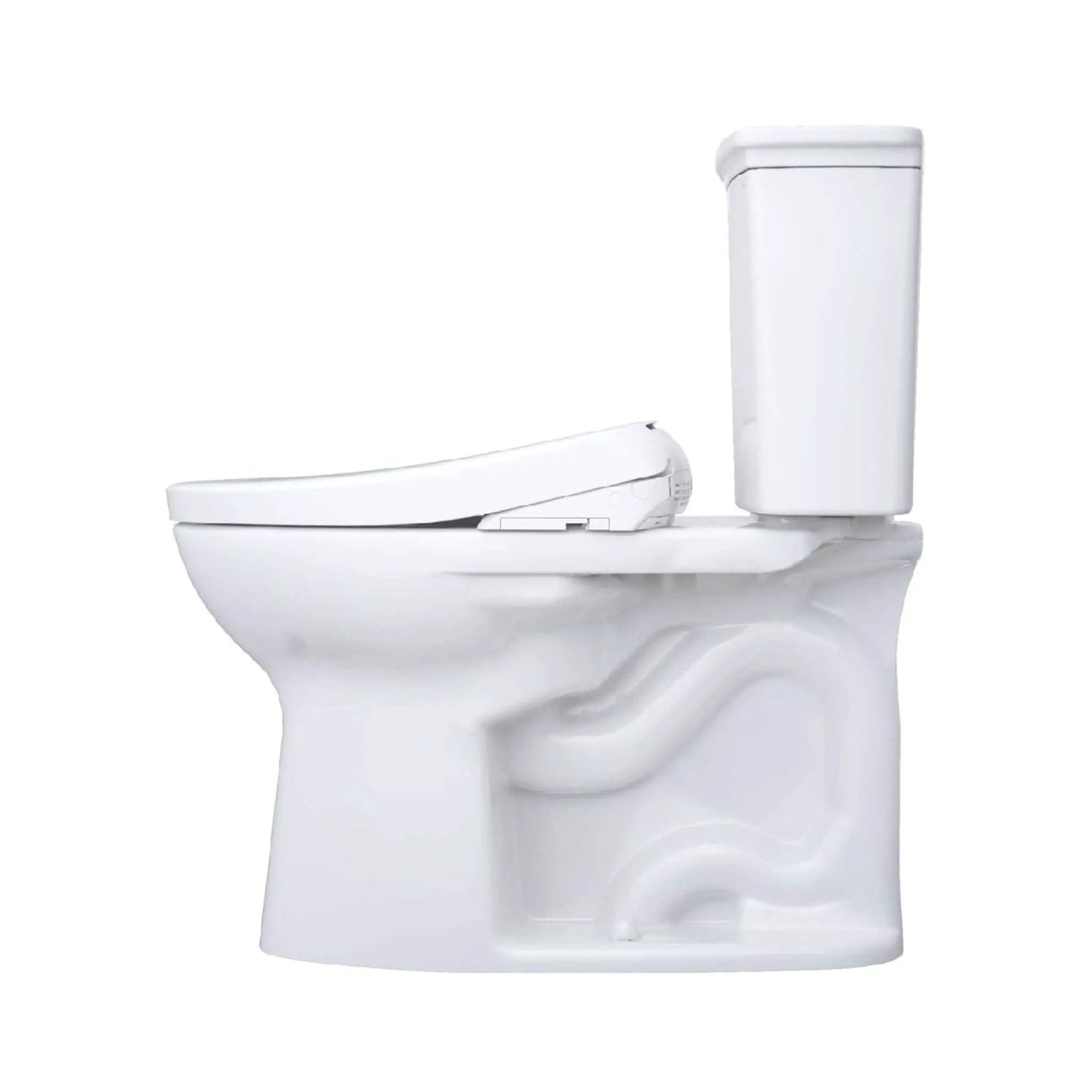 [MW7864726CEFG#01] TOTO Drake 1.28 GPF Elongated Chair Height Toilet Seat With Transitional Washlet S7 (SAK18215) by SAKSBY WHOLESALE
